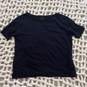 Talbots Navy Blue Top - Large
